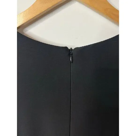 Xscape Black and Gold Long Sleeve Dress - Picture 11 of 13